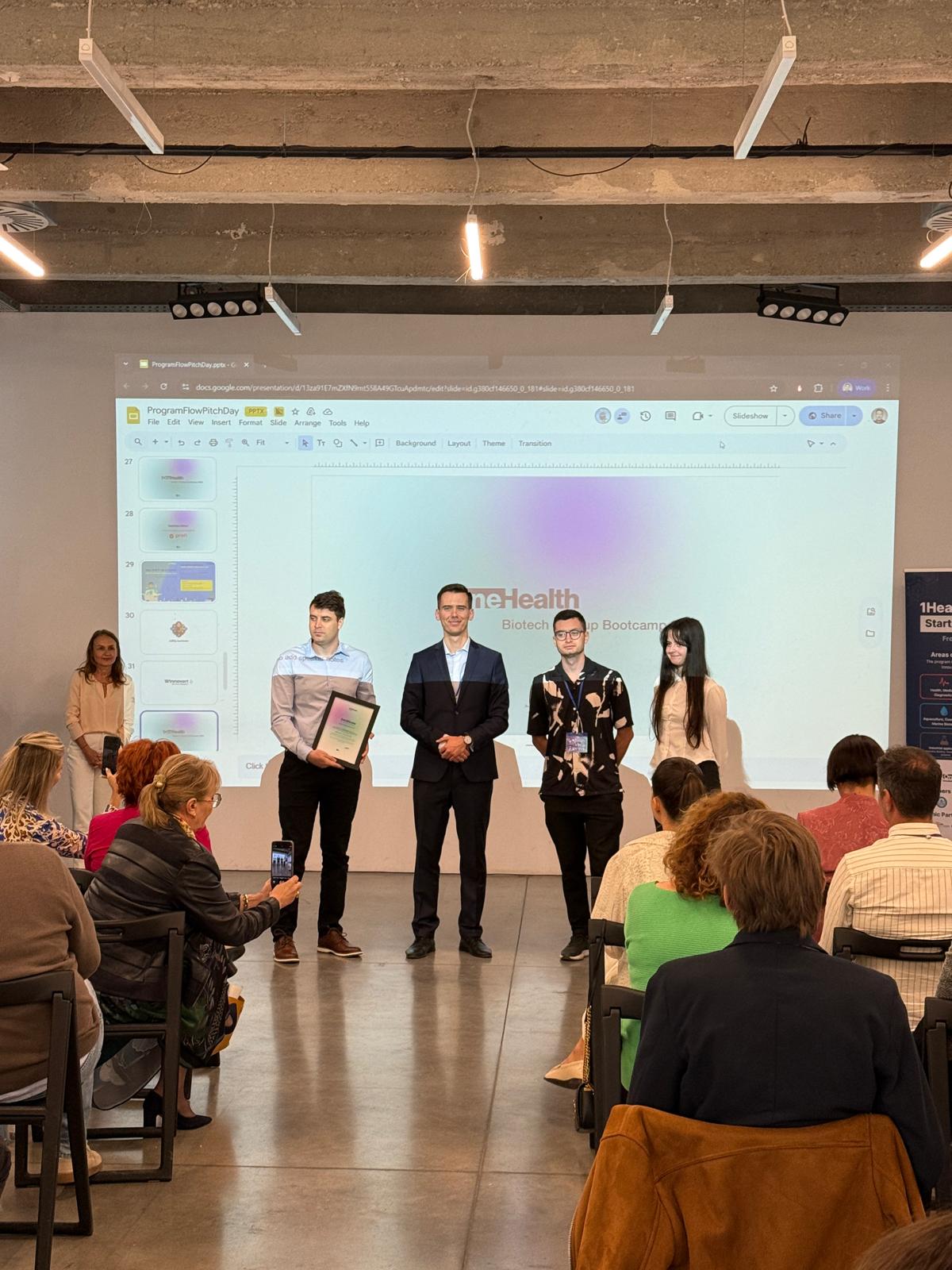 Certificate ceremony