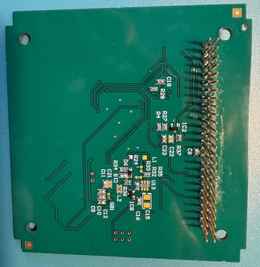 Module back-side PCB layout